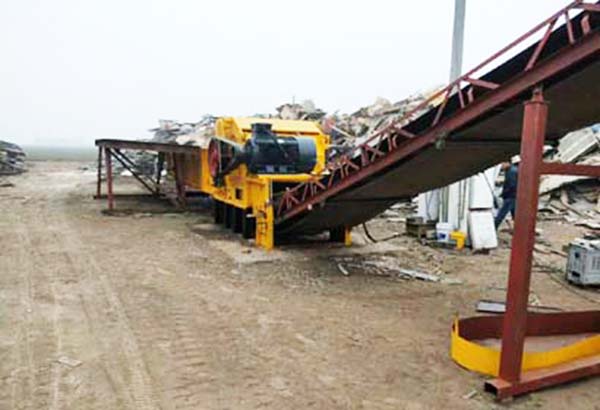 1400綜合破碎機現場